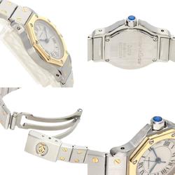 Cartier W2001683 Santos Galbee Octagon W201683 Watch Stainless Steel SS K18YG Women's CARTIER