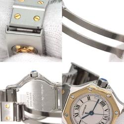 Cartier W2001683 Santos Galbee Octagon W201683 Watch Stainless Steel SS K18YG Women's CARTIER