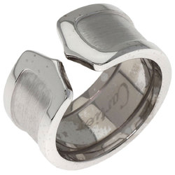 Cartier C2 Ring LM #52 Ring, 18K White Gold, Women's, CARTIER