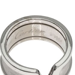 Cartier C2 Ring LM #52 Ring, 18K White Gold, Women's, CARTIER