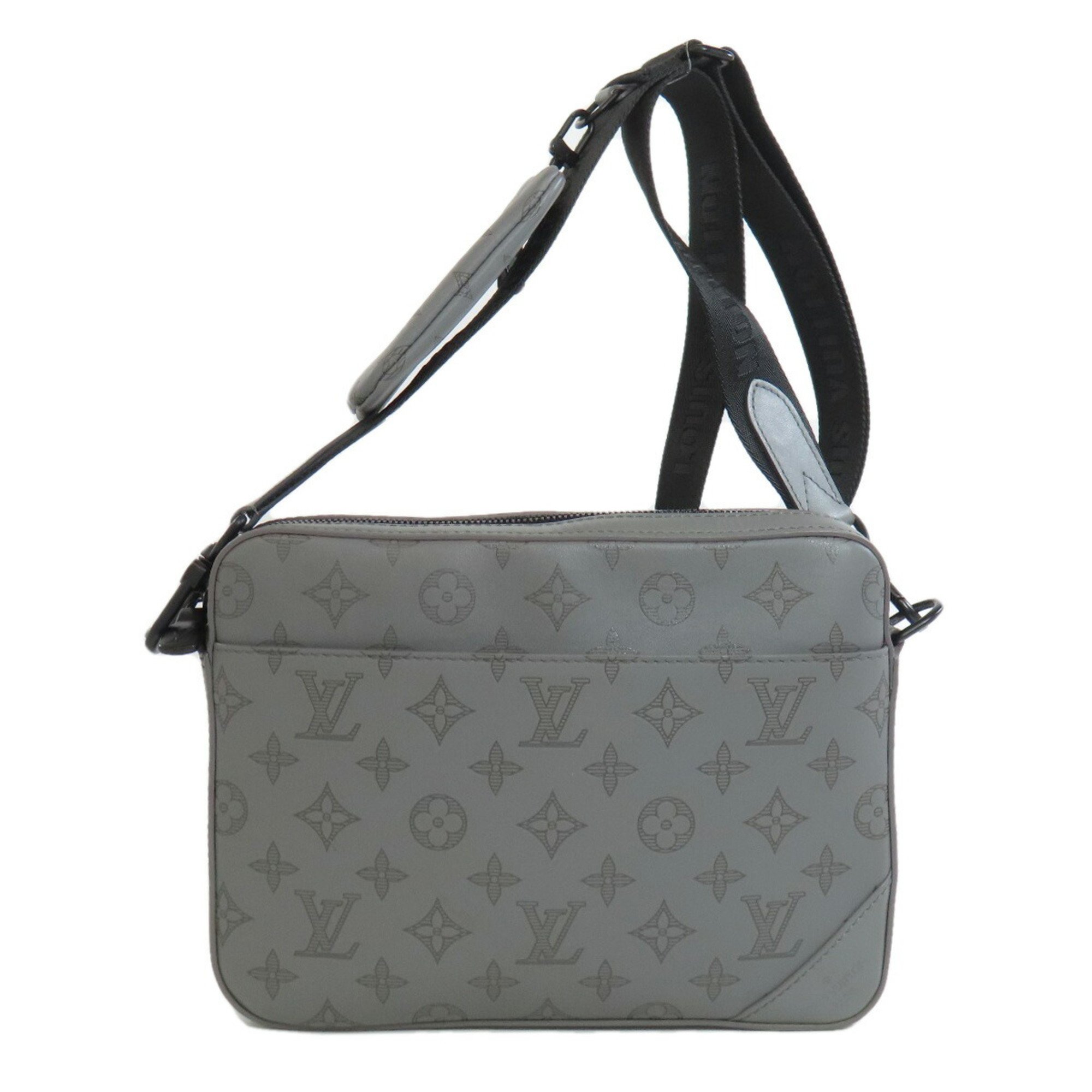 Louis Vuitton M46104 Duo Shoulder Bag Monogram Shadow Men's LOUIS VUITTON