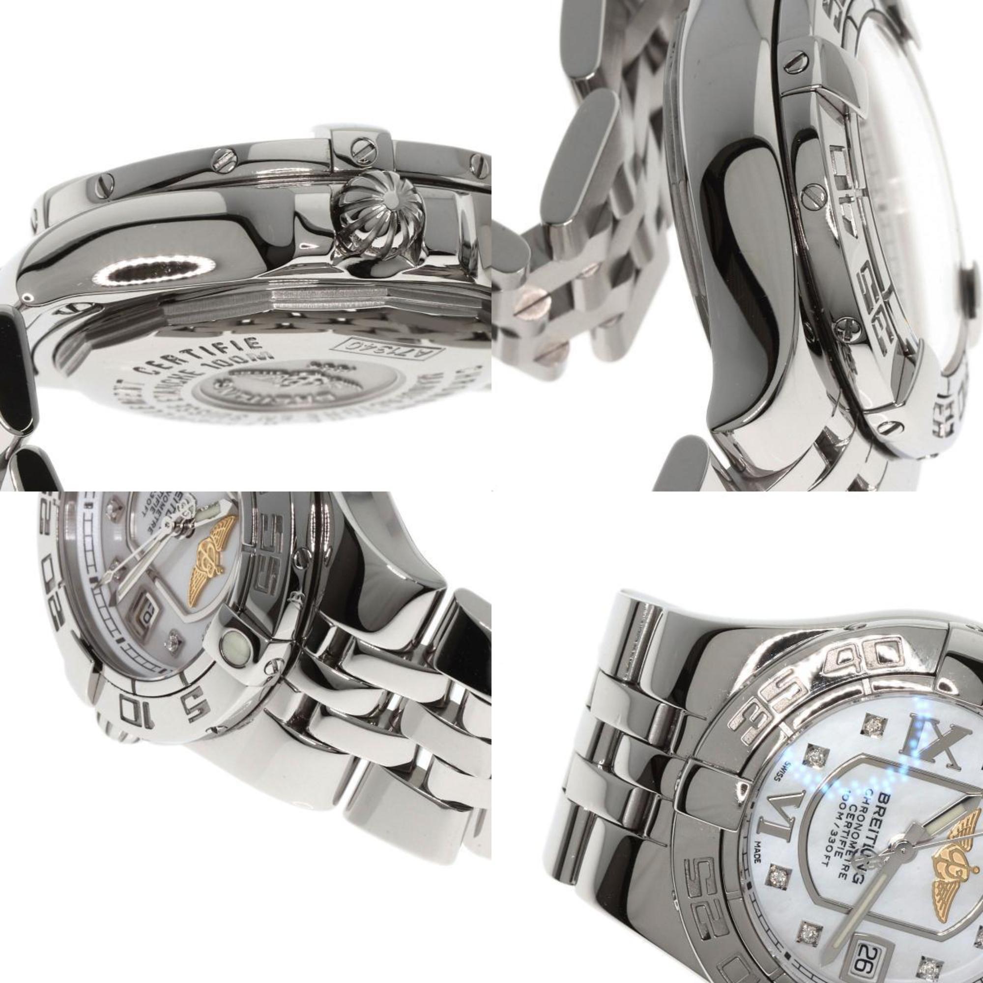 Breitling A71340 Galactic Watch Stainless Steel SS Ladies BREITLING