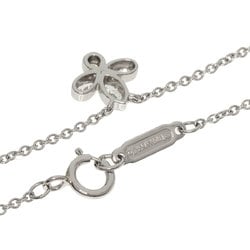 Tiffany Fleur de Lis Diamond Necklace in Platinum PT950 for Women TIFFANY&Co.