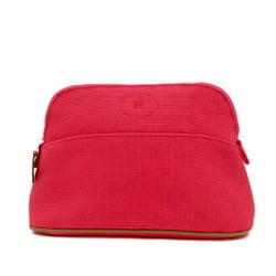 Hermes Bolide Pouch 20 Canvas Hibiscus