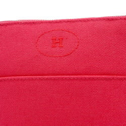 Hermes Bolide Pouch 20 Canvas Hibiscus