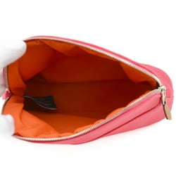 Hermes Bolide Pouch 20 Canvas Hibiscus