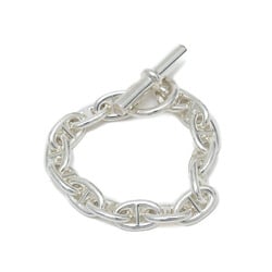 Hermes Chaine d'Ancre Bracelet MM Silver SV925 14 links