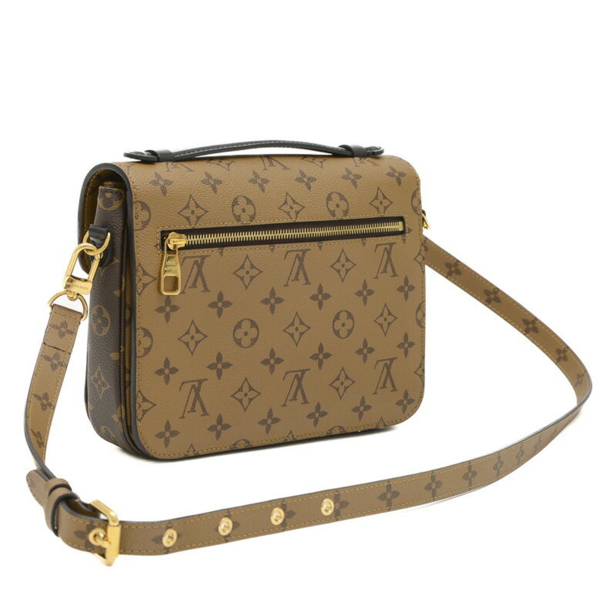 Louis Vuitton Monogram Reverse Pochette Metis MM Shoulder Bag M44876