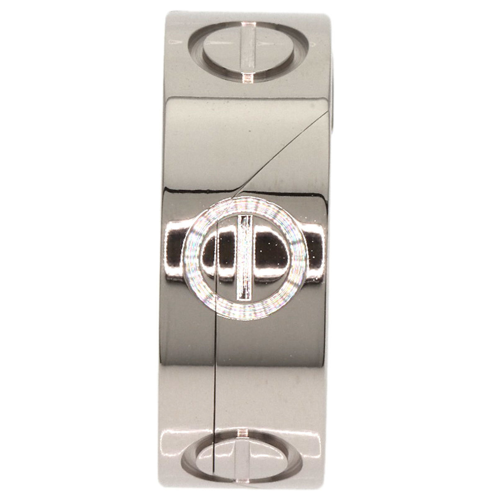 Cartier Astro Love Ring #49 Ring, K18 White Gold, Women's, CARTIER