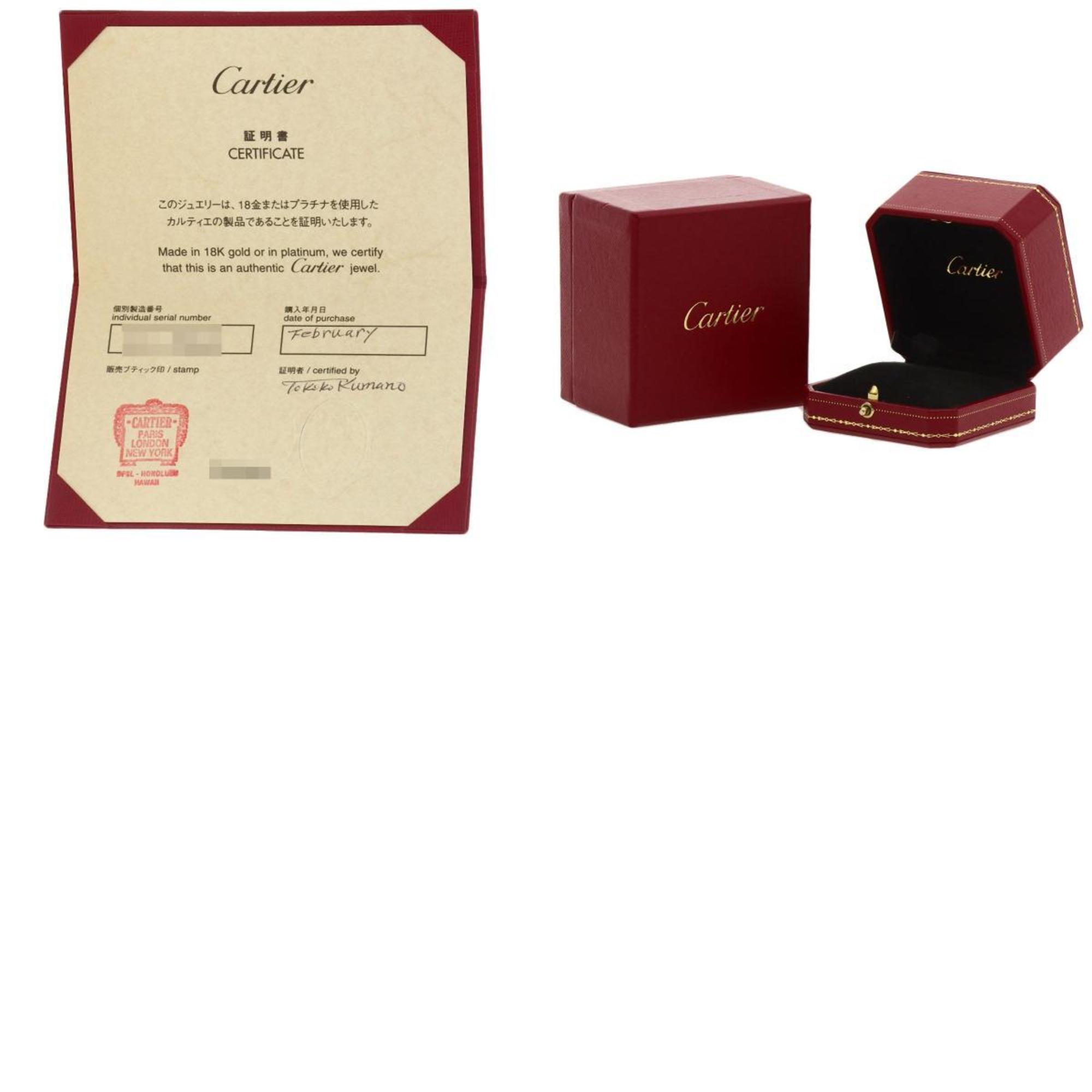 Cartier C2 Diamond #56 Ring, 18K White Gold, Women's, CARTIER