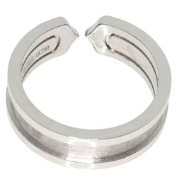 Cartier C2 Diamond #56 Ring, 18K White Gold, Women's, CARTIER