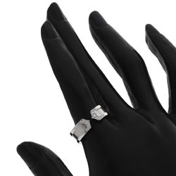 Cartier C2 Diamond #56 Ring, 18K White Gold, Women's, CARTIER