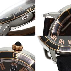 Cartier W2RN0005 Ronde Croisière Watch Stainless Steel Leather Men's CARTIER