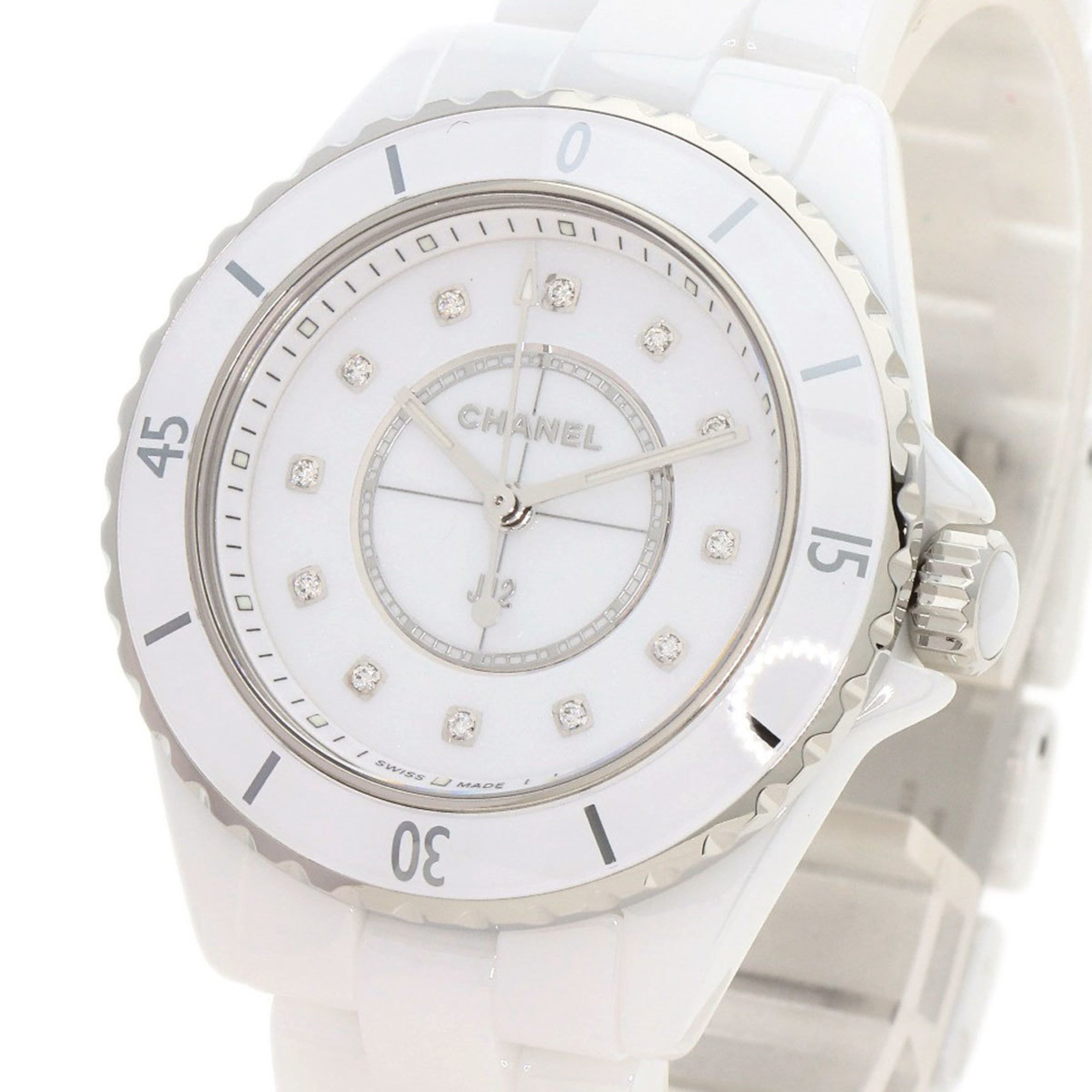 Chanel H5703 J12 33mm Ceramic Watch for Women CHANEL