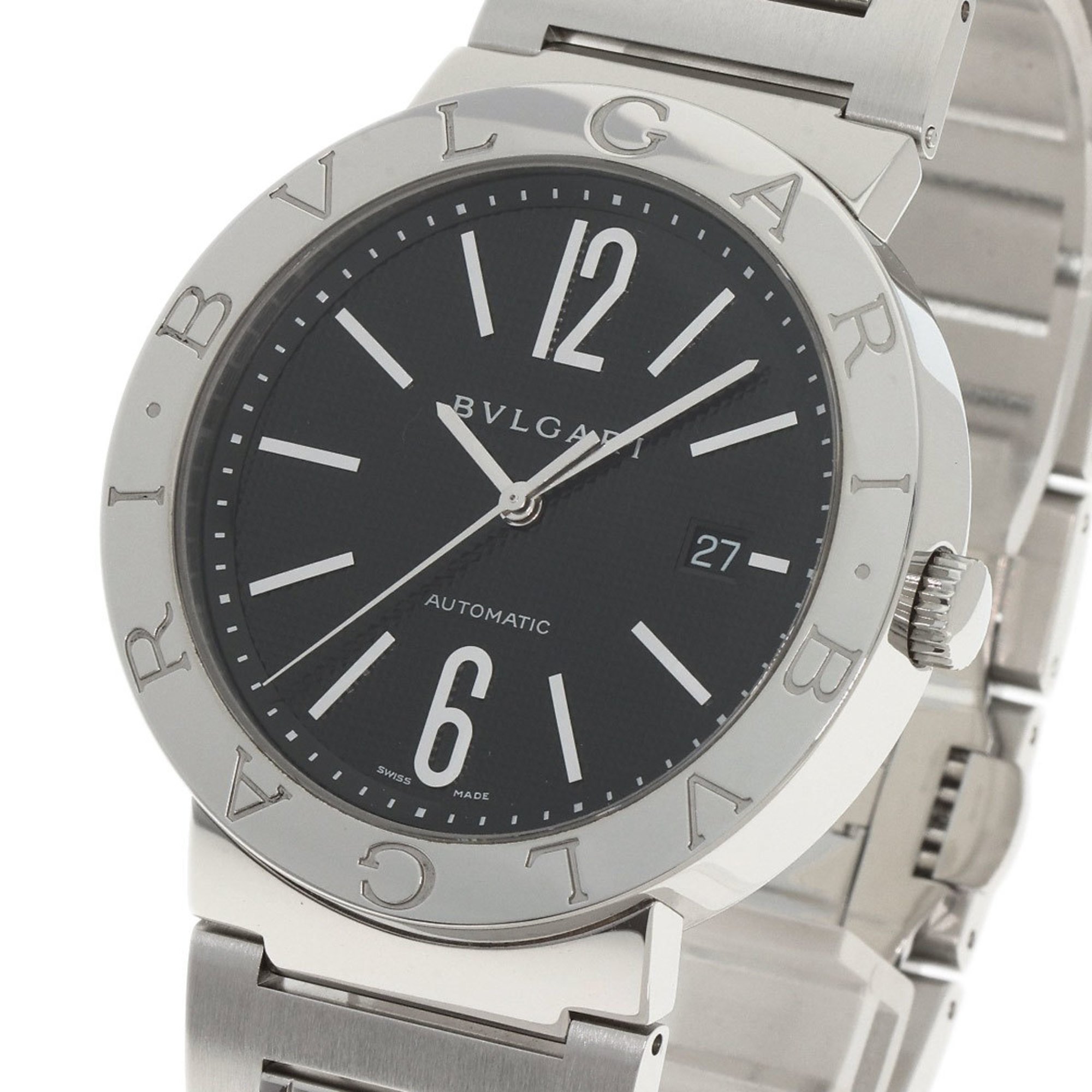 BVLGARI BB42SSAUTO Wristwatch Stainless Steel SS Men's