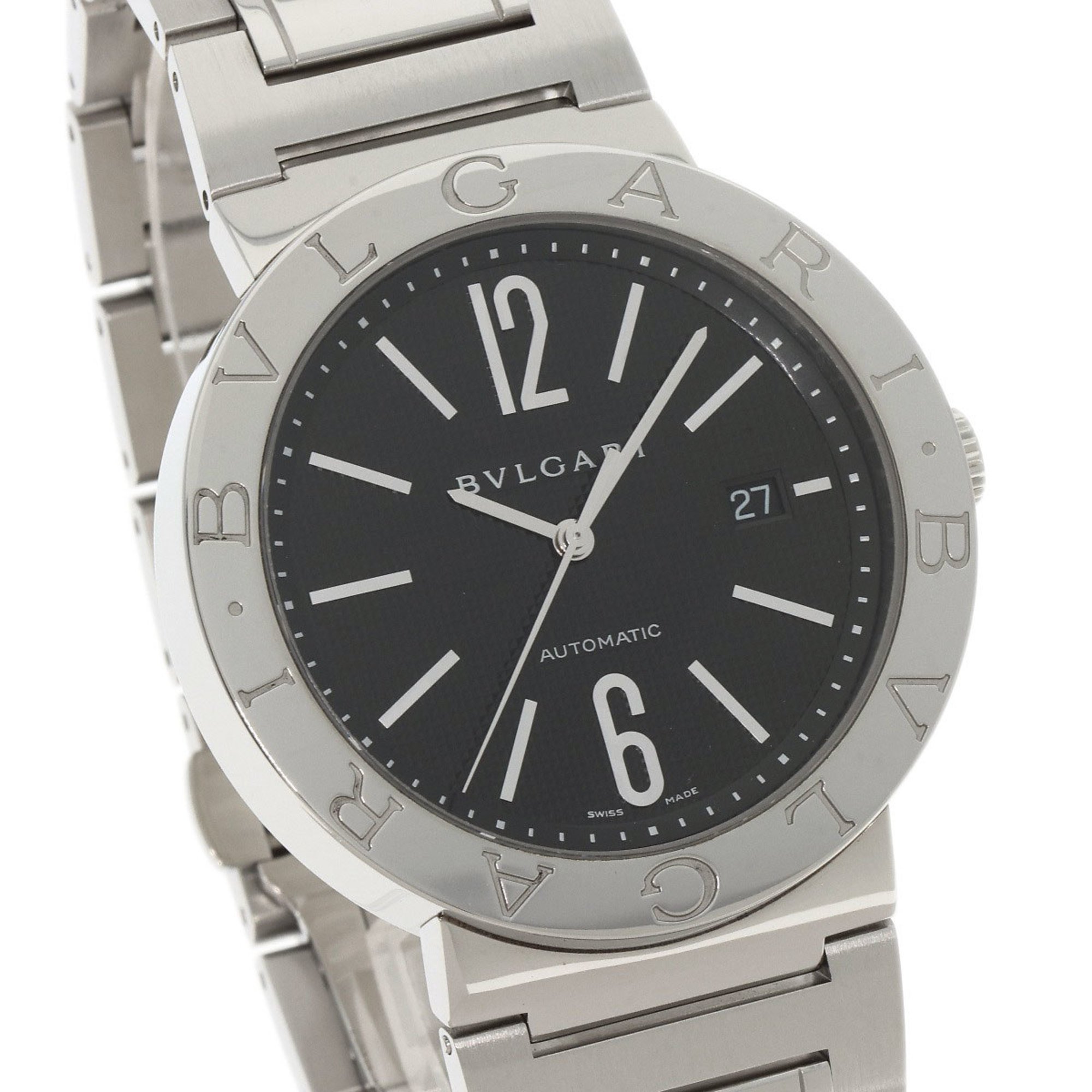 BVLGARI BB42SSAUTO Wristwatch Stainless Steel SS Men's