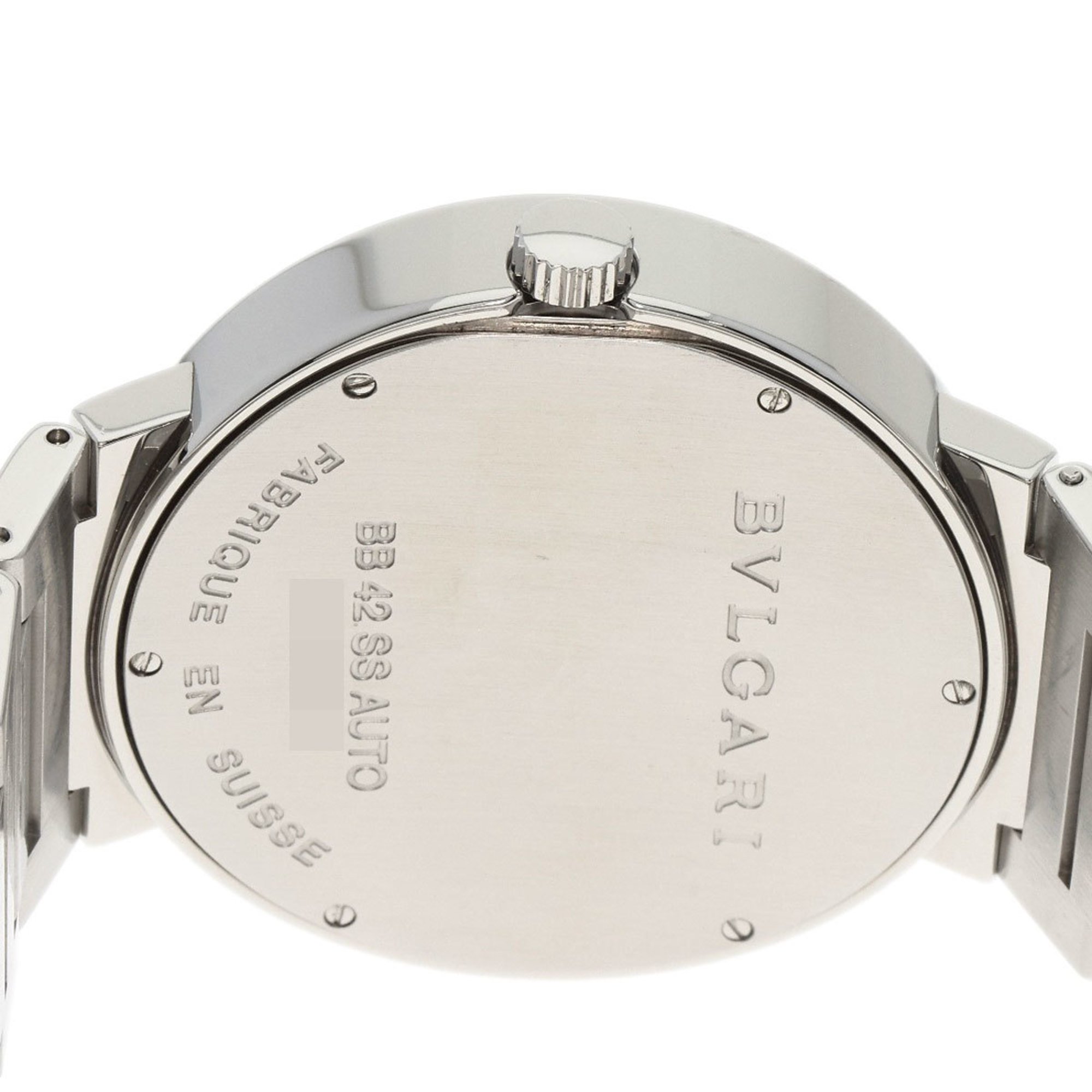 BVLGARI BB42SSAUTO Wristwatch Stainless Steel SS Men's