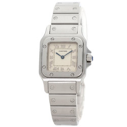 Cartier W20056D6 Santos Galbe SM Watch Stainless Steel SS Ladies CARTIER