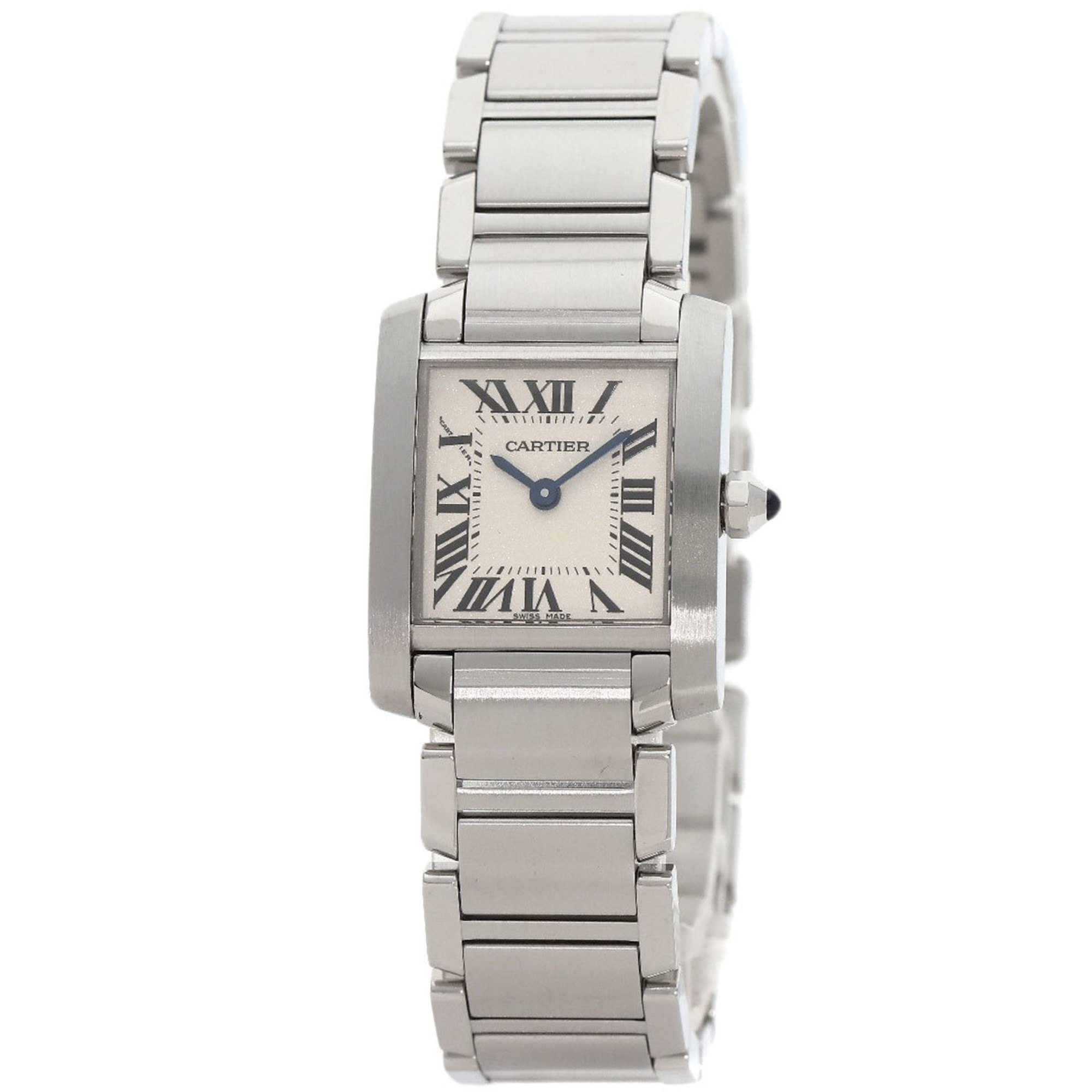 Cartier W51008Q3 Tank Francaise SM Watch Stainless Steel SS Ladies CARTIER