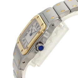 Cartier W20012C4 Santos Galbe SM Watch Stainless Steel SS K18YG Ladies CARTIER