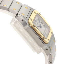 Cartier W20012C4 Santos Galbe SM Watch Stainless Steel SS K18YG Ladies CARTIER