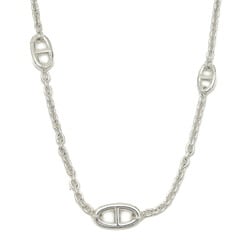 Hermes Chaine d'Ancre Farandole 120 Necklace Silver SV925