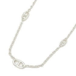 Hermes Chaine d'Ancre Farandole 120 Necklace Silver SV925