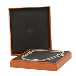 Hermes Chaine d'Ancre Farandole 120 Necklace Silver SV925