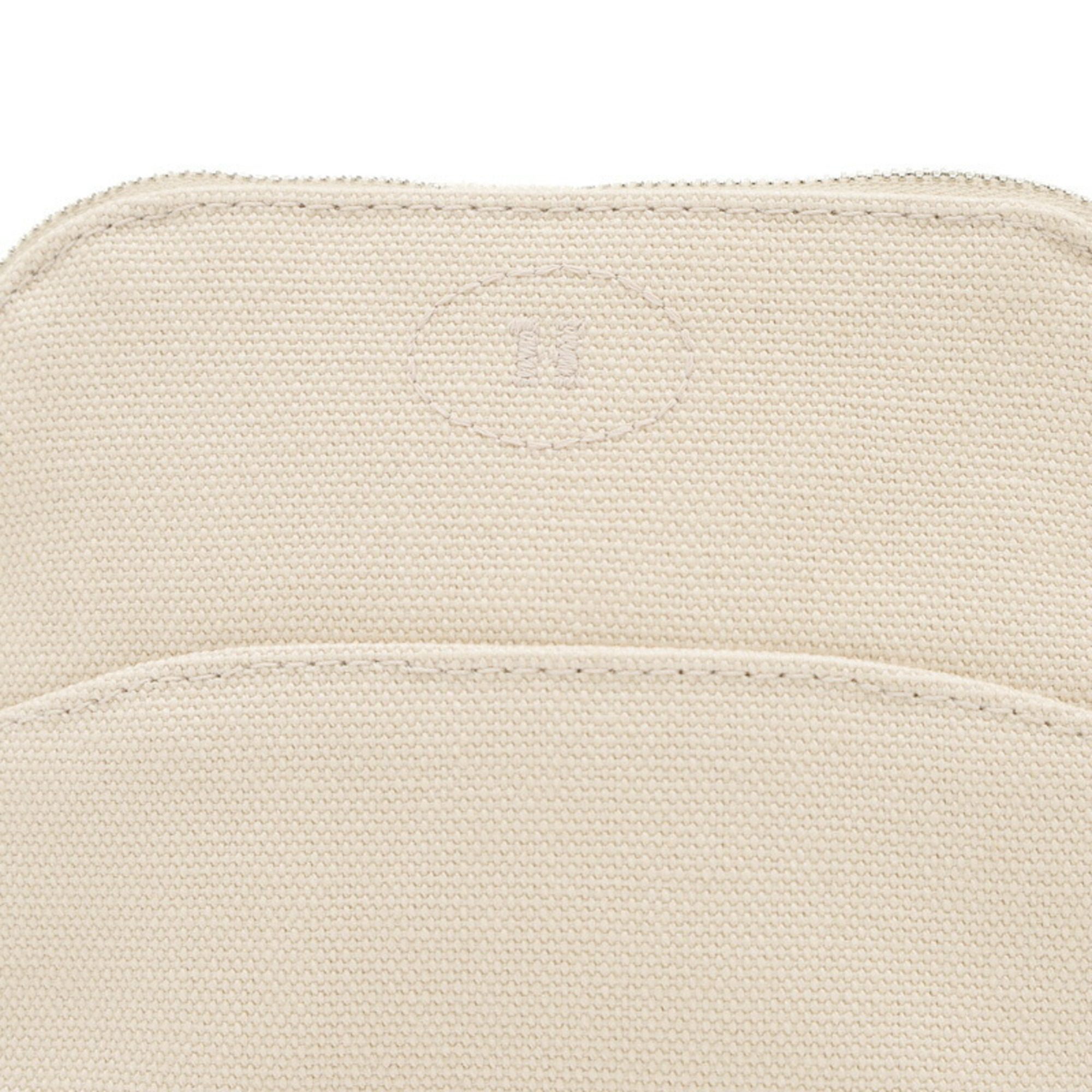 Hermes Bolide Pouch 16 Canvas Beige