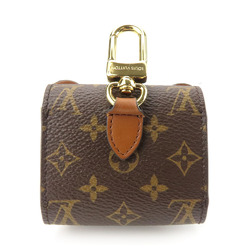 Louis Vuitton Keychain Earphone Pouch LV Bear M01361 Monogram Leather Brown Red Blue Case Tech Women's LOUIS VUITTON