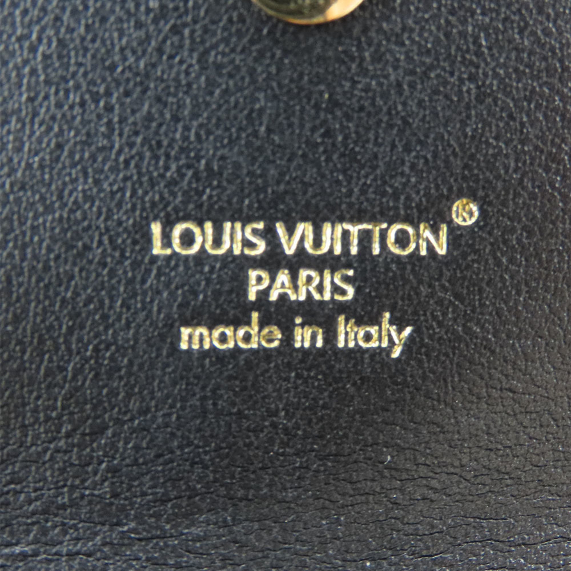 Louis Vuitton Keychain Earphone Pouch LV Bear M01361 Monogram Leather Brown Red Blue Case Tech Women's LOUIS VUITTON