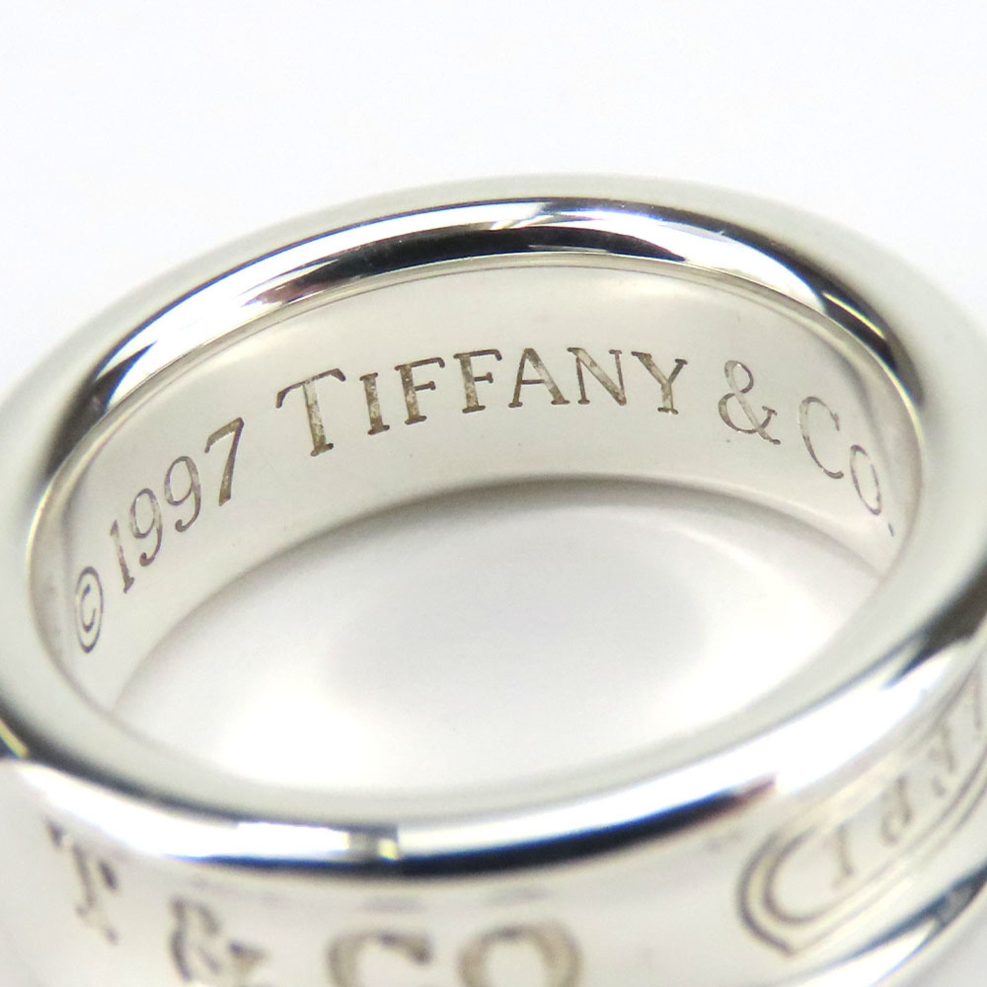 Tiffany Ring 1837 Narrow Silver 925 Approx. 7.1g #8.5 Women's TIFFANY&Co.