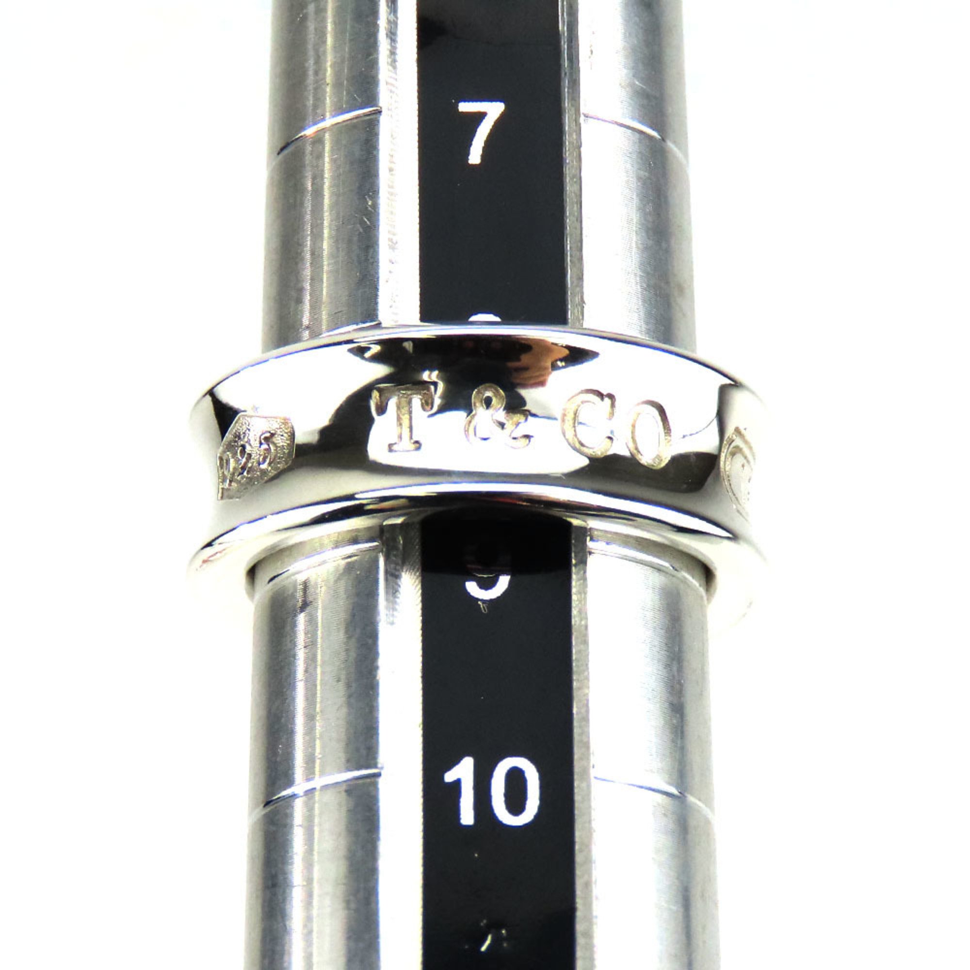 Tiffany Ring 1837 Narrow Silver 925 Approx. 7.1g #8.5 Women's TIFFANY&Co.