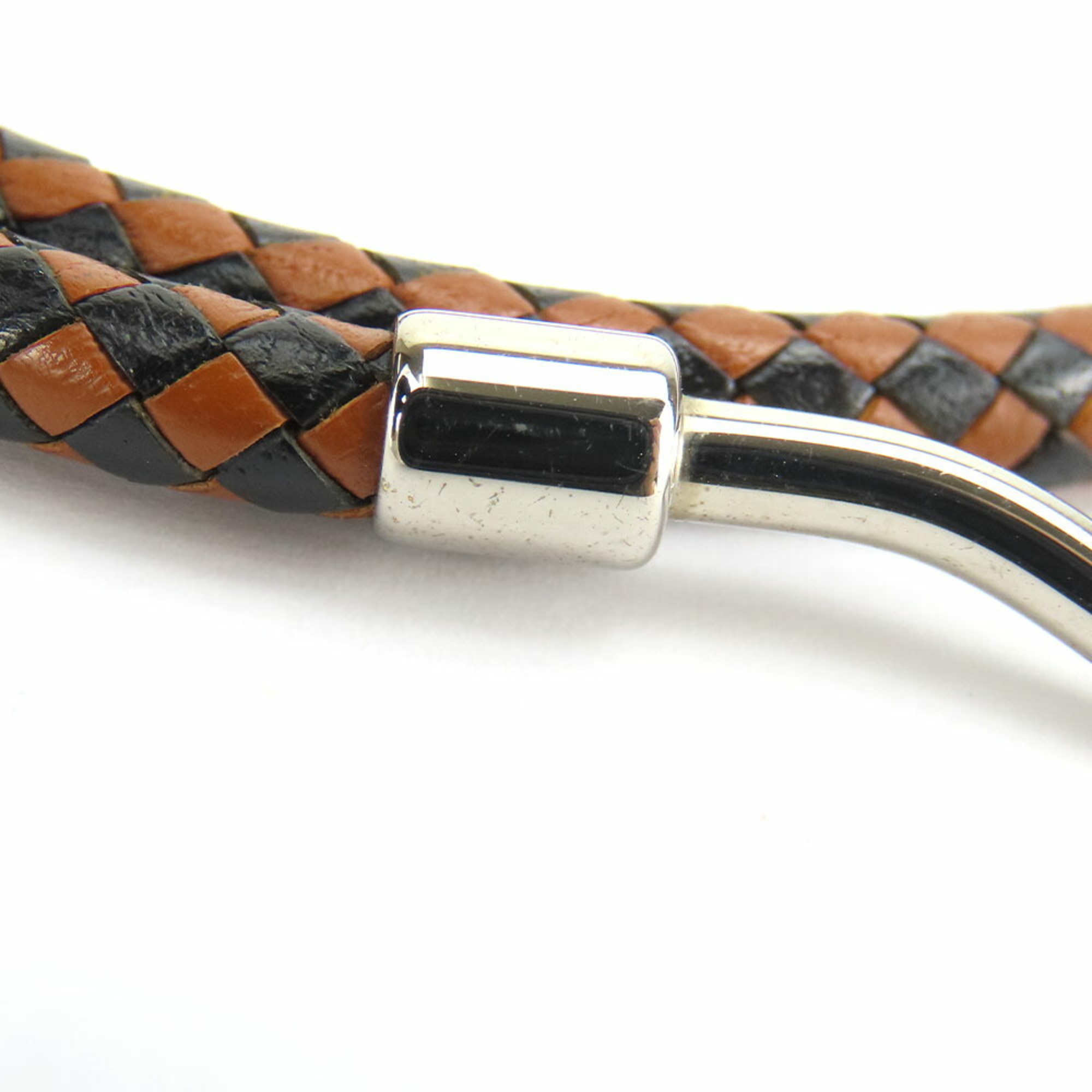 Hermes Bracelet Jumbo Leather Brown Black Double Row Accessory Women Men HERMES