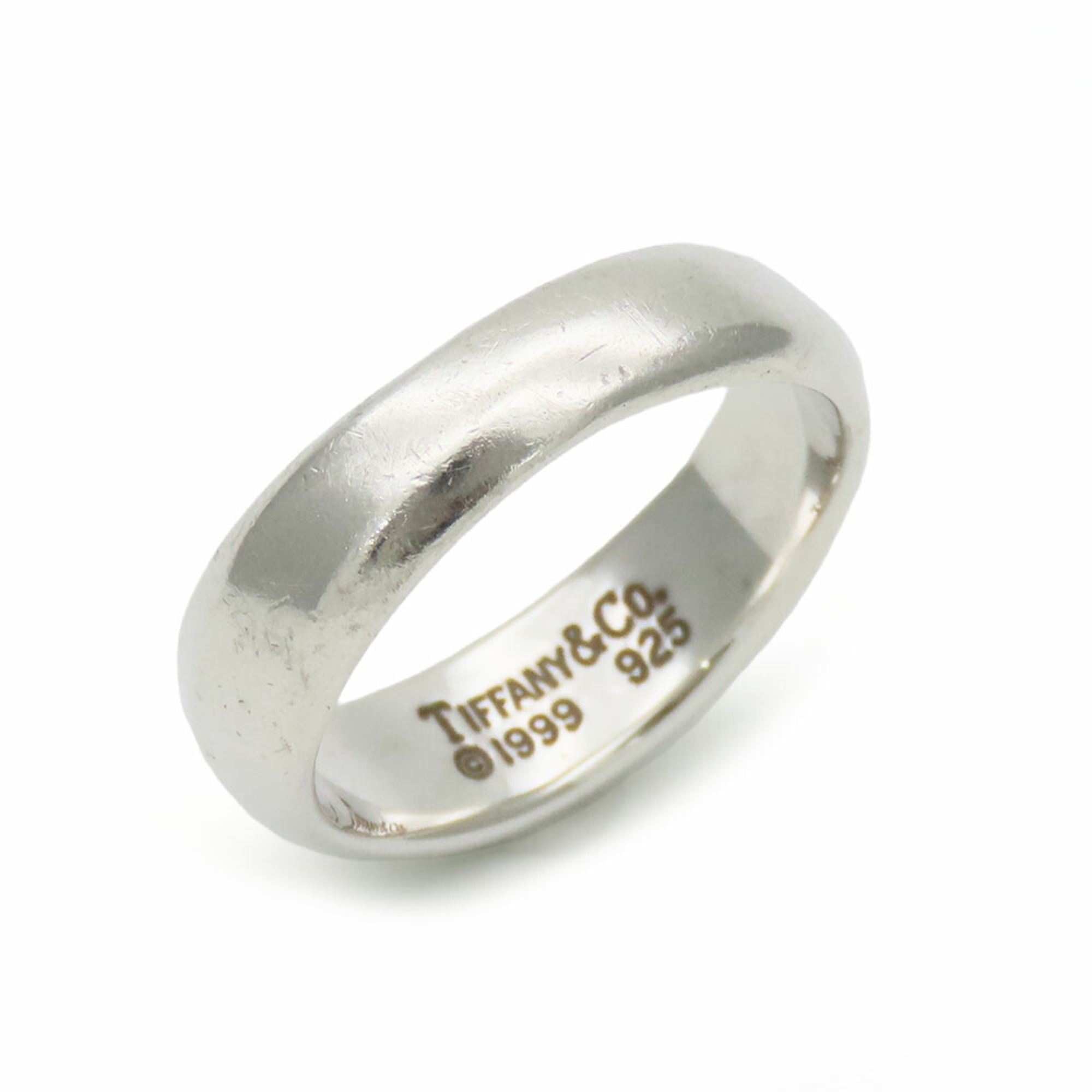 Tiffany Ring, Knife Edge, Silver 925, Approx. 4.4g, Silver, #11.5, Women's, TIFFANY&Co.