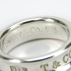 Tiffany Ring 1837 Narrow Silver 925 Approx. 8.3g #16 Women's Men's TIFFANY&Co.