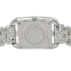 Hermes Cape Cod Watch for Women, Shell Dial, 8P Diamonds, Stainless Steel, Quartz, CC1.210a