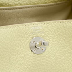 Hermes Lindy Handbag Taurillon Jeune Milton W Engraved