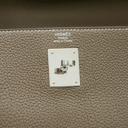 Hermes Kelly 32 Inner Stitching Handbag Togo Etoupe B Stamp