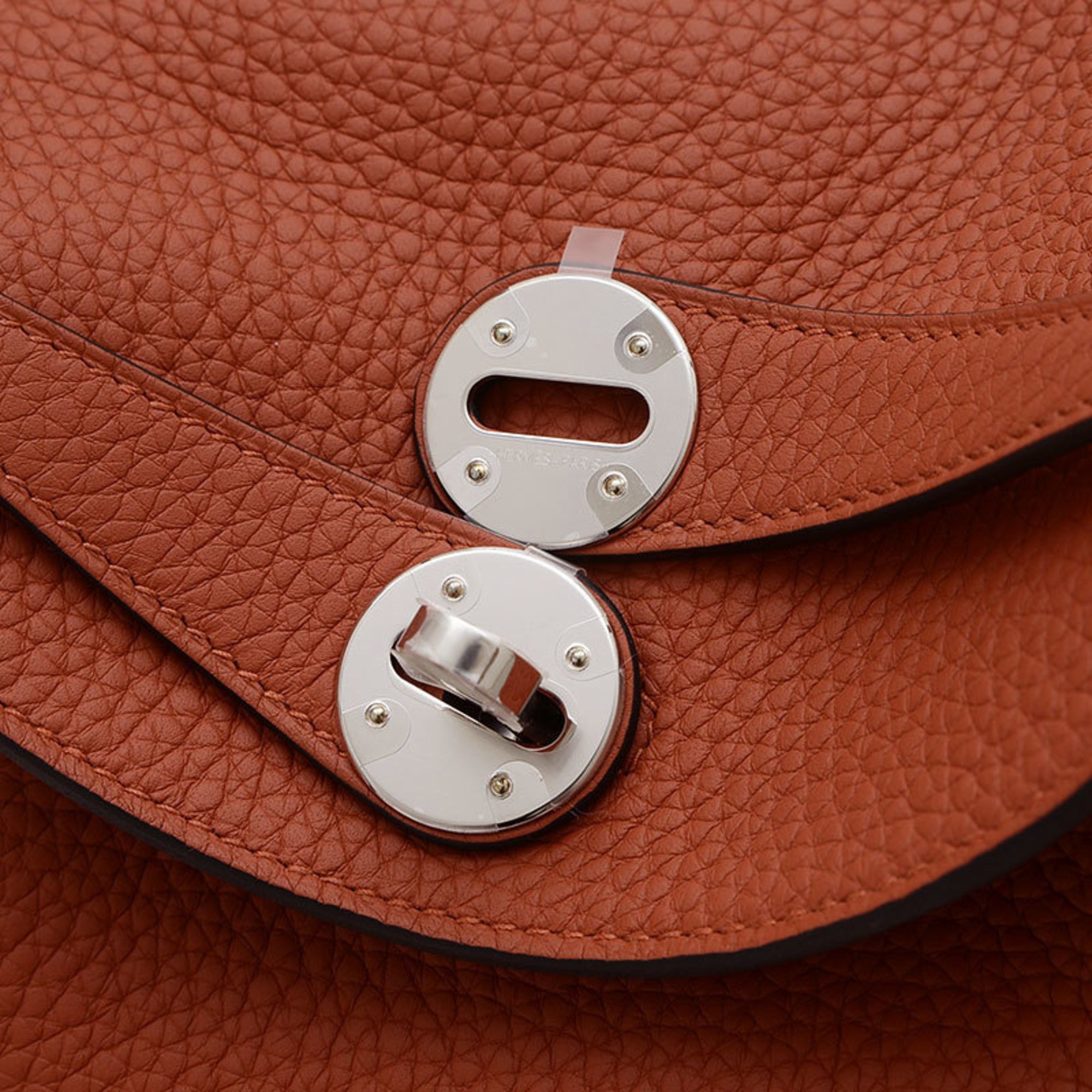 Hermes Lindy 26 Handbag Taurillon Cuivre B Stamp