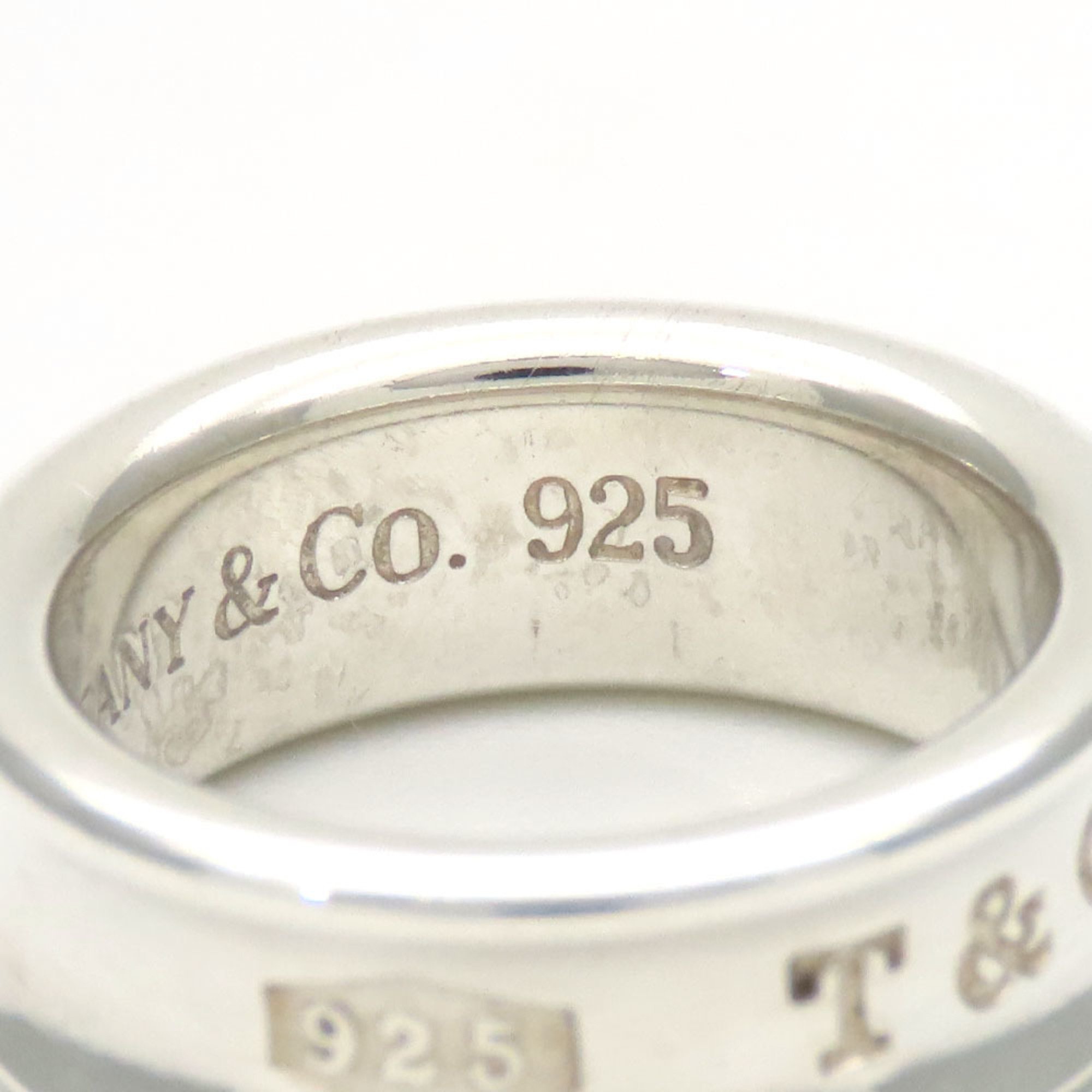 Tiffany Ring 1837 Narrow Silver 925 Approx. 6.9g #8 Ladies TIFFANY&Co.