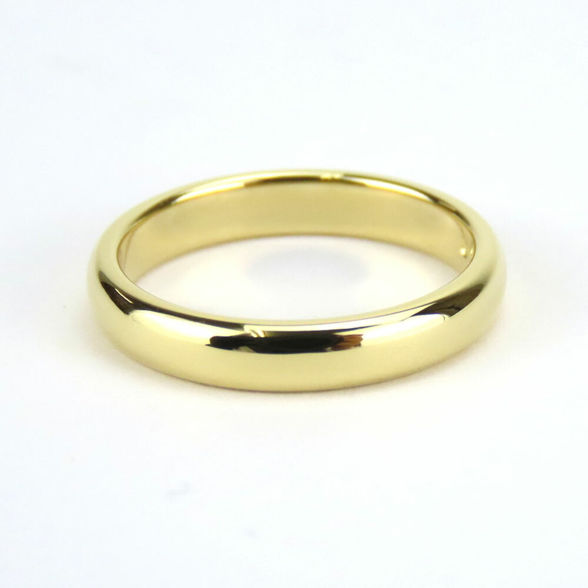 Tiffany Ring Wedding Band K18YG Approx. 3.0g Yellow Gold #6 Ladies TIFFANY&Co.