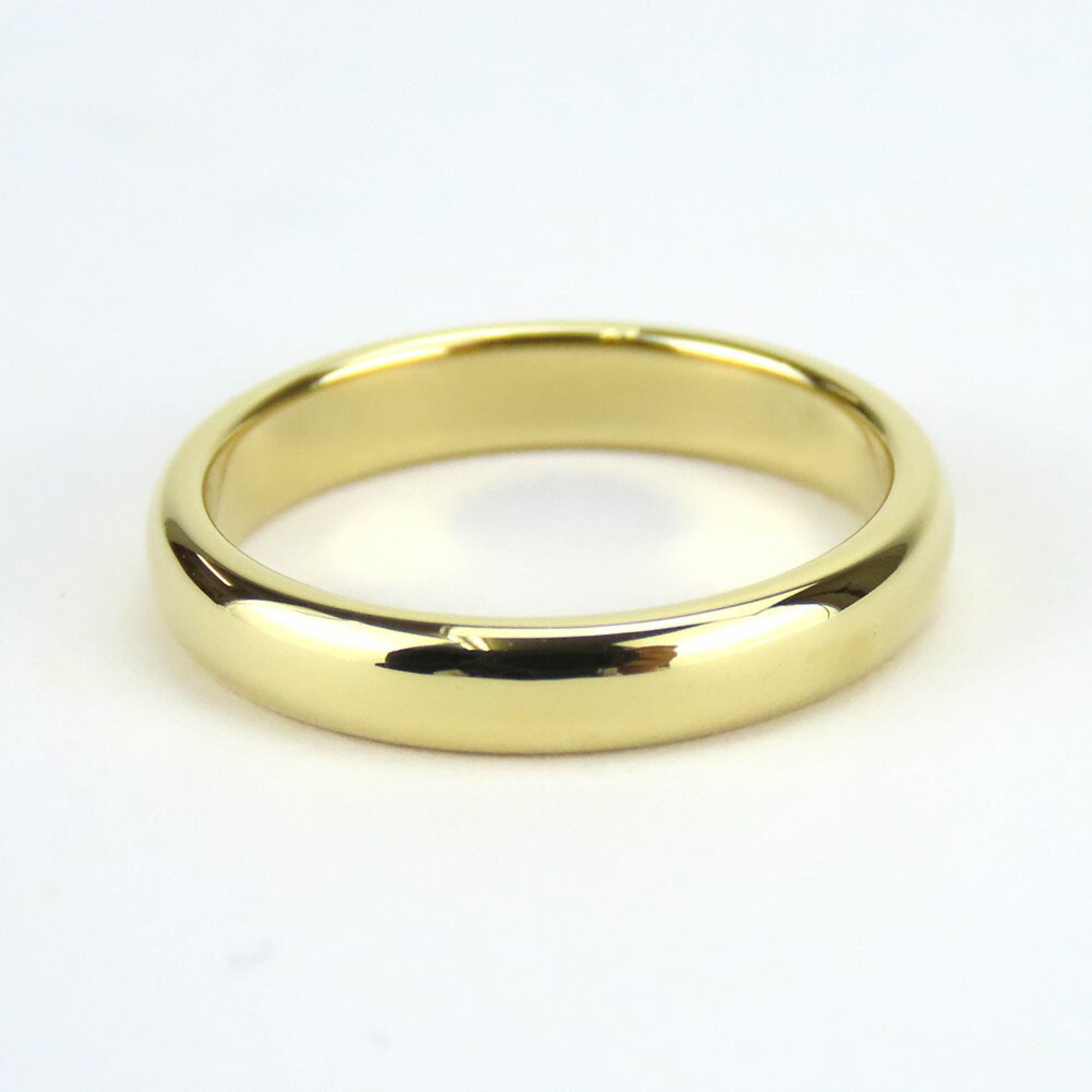 Tiffany Ring Wedding Band K18YG Approx. 3.0g Yellow Gold #6 Ladies TIFFANY&Co.