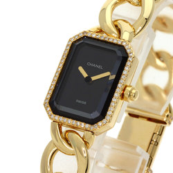 Chanel H0113 Premiere L Watch K18 Yellow Gold K18YG Diamond Ladies CHANEL