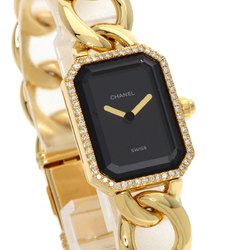 Chanel H0113 Premiere L Watch K18 Yellow Gold K18YG Diamond Ladies CHANEL