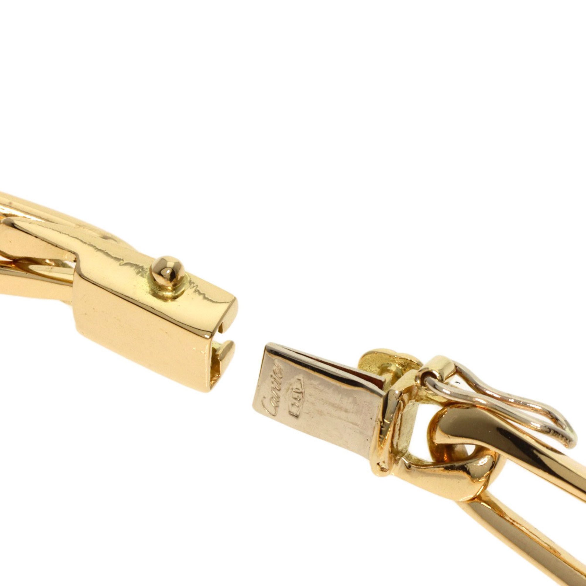 Cartier Chain 17cm Bracelet K18 Yellow Gold Women's CARTIER