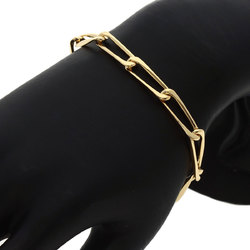 Cartier Chain 17cm Bracelet K18 Yellow Gold Women's CARTIER