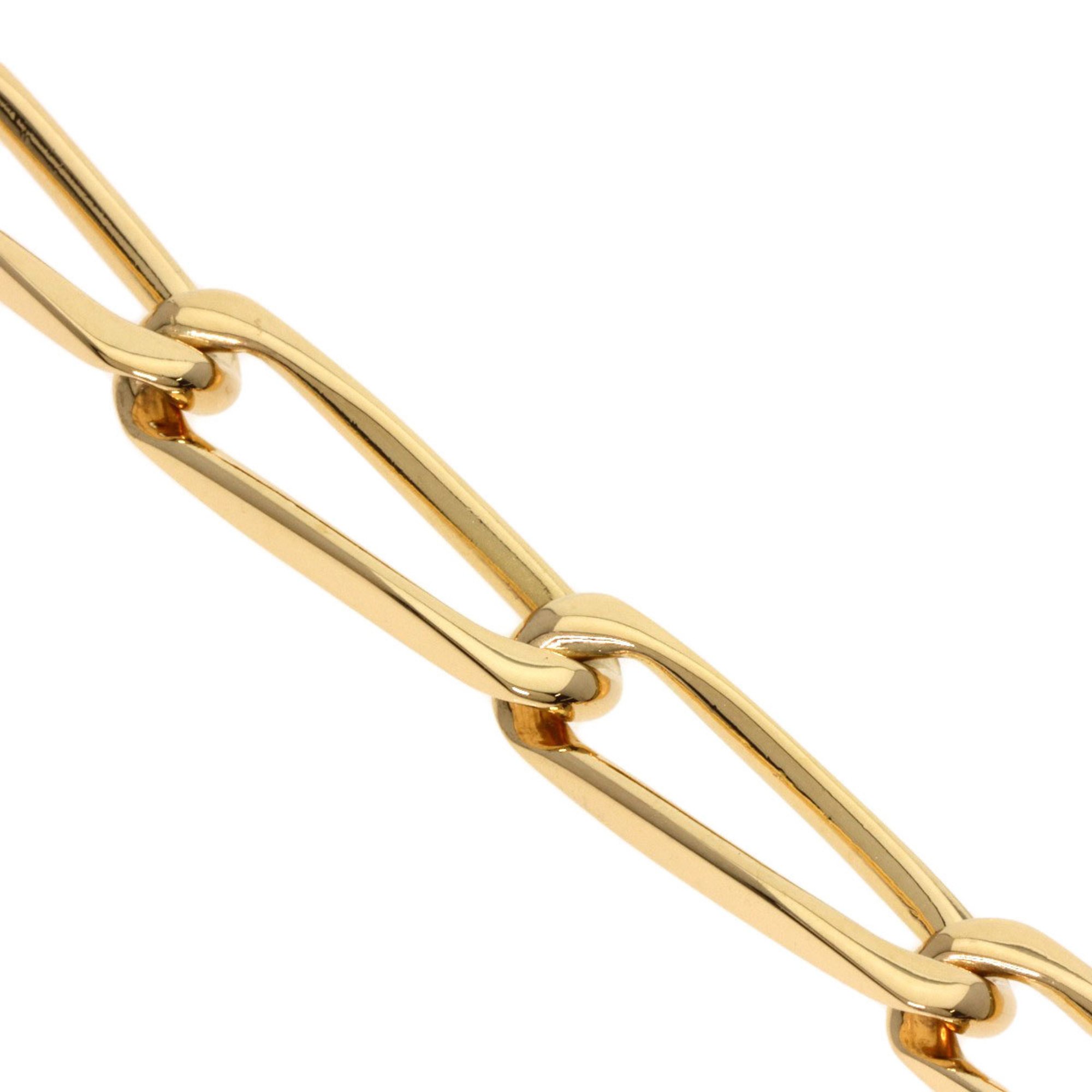 Cartier Chain 17cm Bracelet K18 Yellow Gold Women's CARTIER