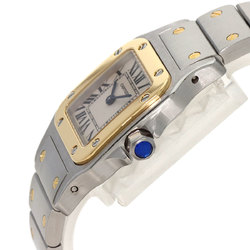 Cartier W20012C4 Santos Galbe SM Watch Stainless Steel SS K18YG Ladies CARTIER