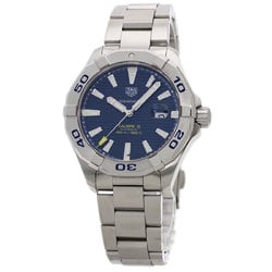 TAG Heuer WAY2012 Aquaracer Date Watch Stainless Steel SS Men's HEUER